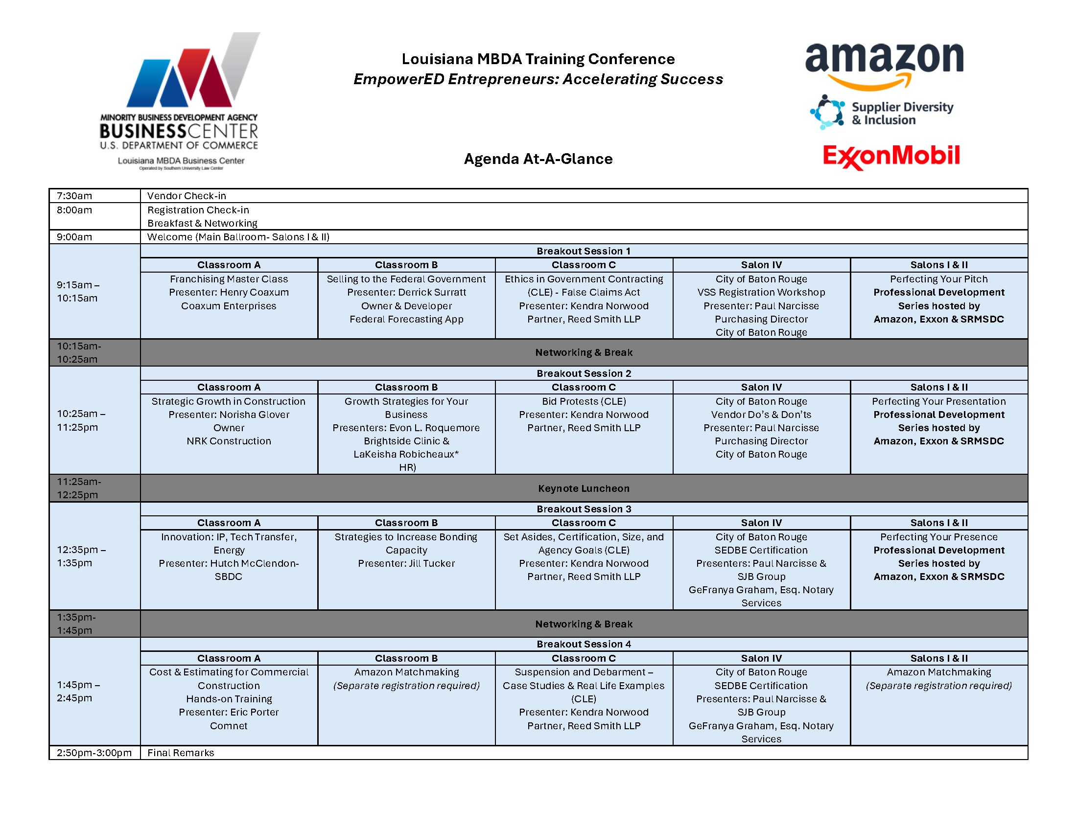 small business training conference